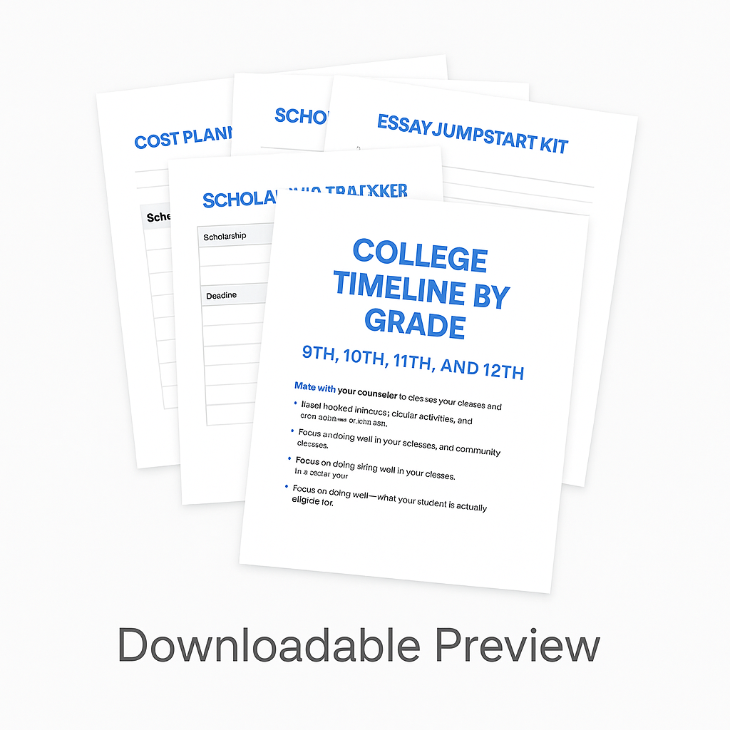 College Starter Kit Preview