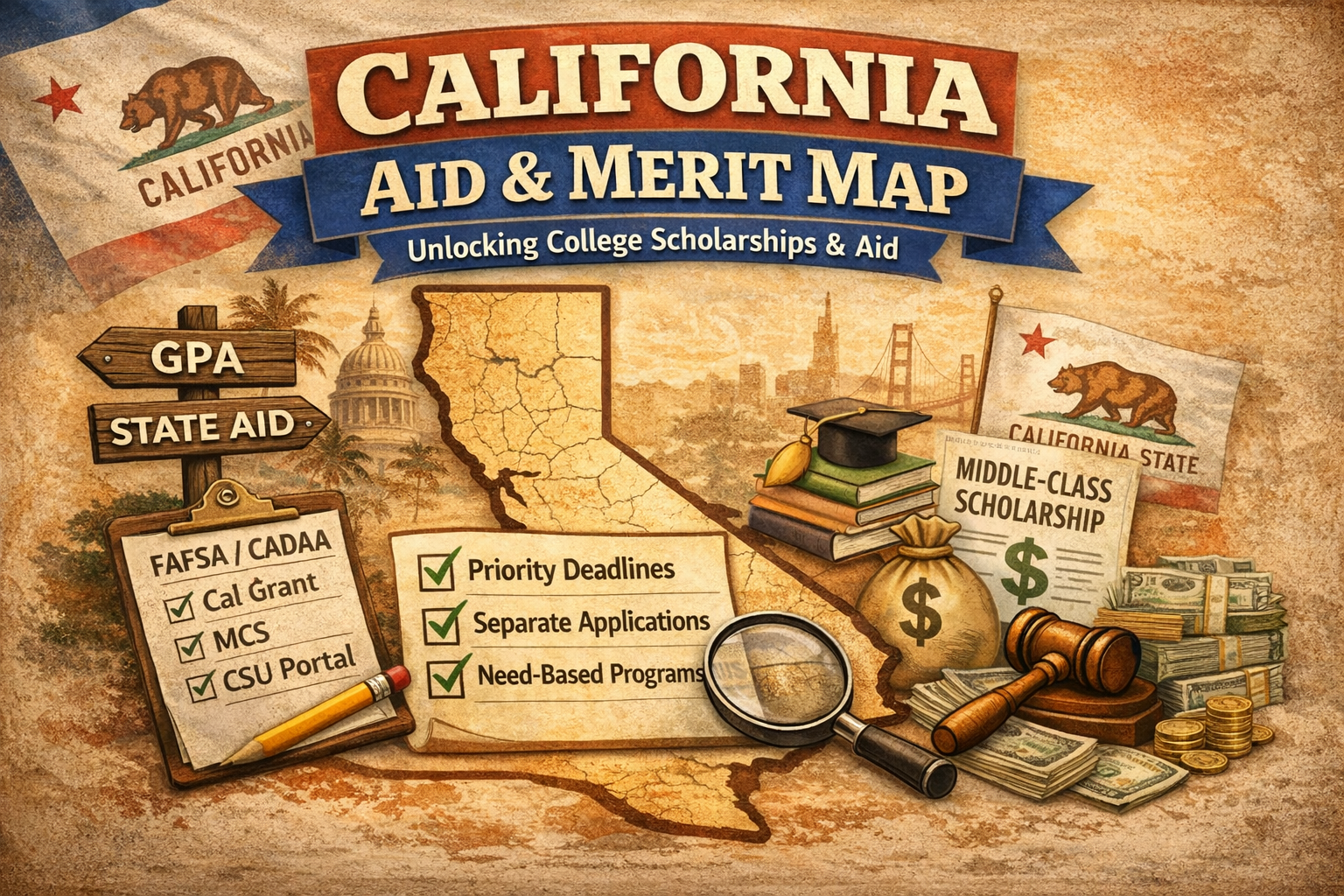 California college aid and scholarships guide for parents