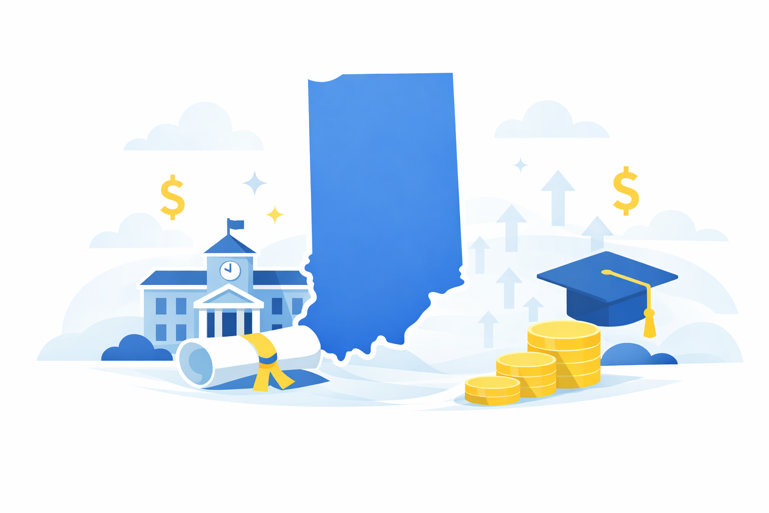 Indiana colleges offering automatic scholarships and merit aid